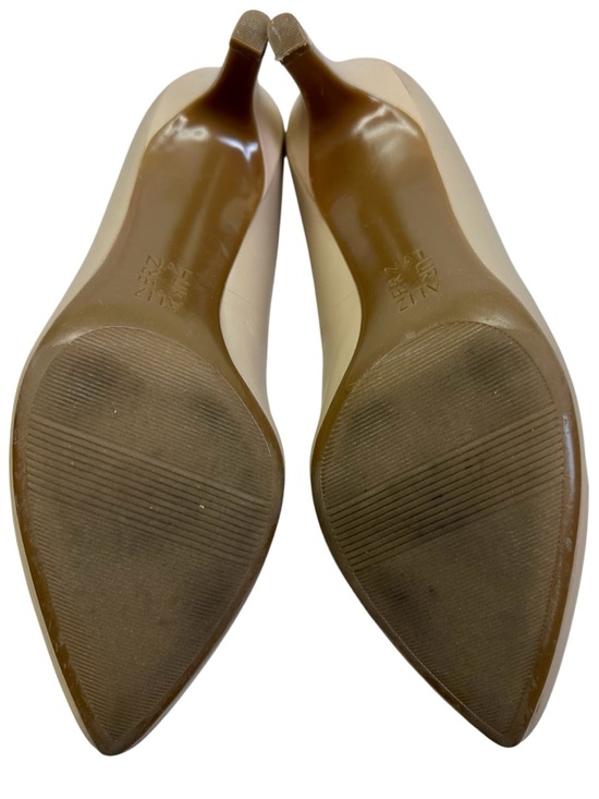 Naturalizer Everly Pump Taupe Leather Pointed-Toe Mid-Heel Size 7.5 - Picture 8 of 11